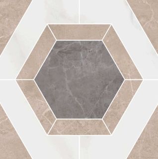 Декор Kerama Marazzi ID101T Гран Пале наборный 25.1x25.1x0,85