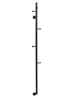 Полотенцесушитель электрический Wonzon & Woghand Kassel WW-AL616-MB 166x17 см чёрный матовый