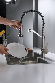 Смеситель для кухни Shevanik S963L сатин Смеситель для кухни Shevanik S963L сатин