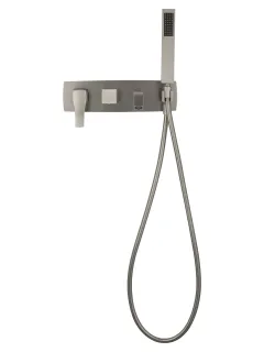 Смеситель для ванны и душа Wonzon & Woghand Flex WW-88889072-BN брашированный никель