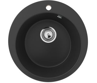 Кухонная мойка Ulgran Classic U-405-344 ультра-чёрный Кухонная мойка Ulgran Classic U-405-344 ультра-чёрный