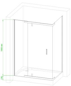 Душевой уголок Royal Bath HPV RB90HPV-C 90x90см белый