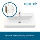 Мебельная раковина Santek Адриана 1WH501628 70 см белый