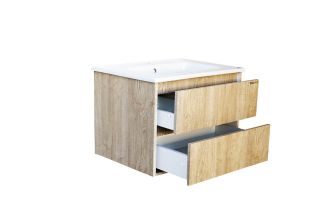 Тумба под раковину Bellezza Лоренцо 80см дуб светлый 00000011729