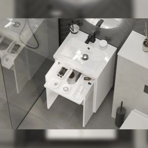 Тумба под раковину подвесная Velvex Klaufs tp.KLA.COM.50.2D, 50 см