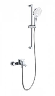 Смеситель для ванны с душевым гарнитуром Wonzon & Woghand WW-C2036-CR хром Смеситель для ванны с душевым гарнитуром Wonzon & Woghand WW-C2036-CR хром