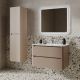 Подвесная тумба с раковиной IDDIS Edifice EDI80C0i95K 80см капучино
