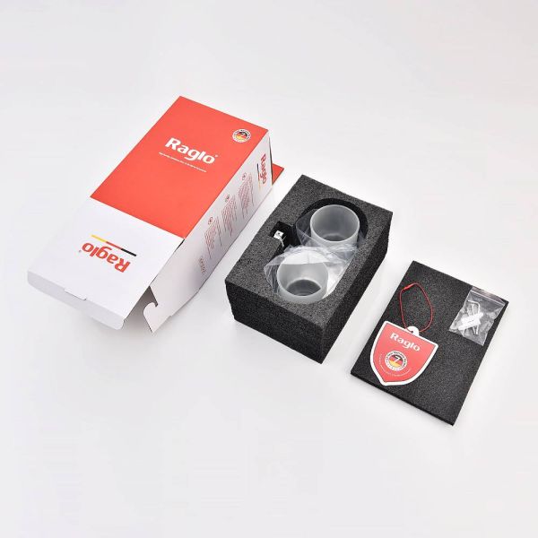Стакан для ванной комнаты Raglo R300.08 двойной хром Стакан для ванной комнаты Raglo R300.08 двойной хром