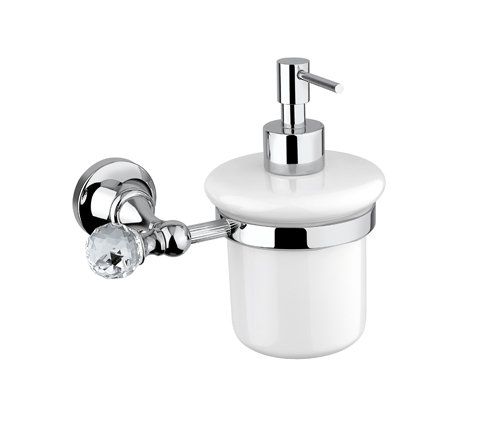 Диспенсер для мыла подвесной, хром Cezares OLIMP-SOI-01-Sw