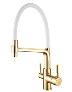 Смеситель для кухни Rose R658E золото Смеситель для кухни Rose R658E золото