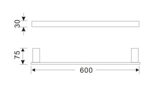 Полотенцедержатель  Orans 7204000