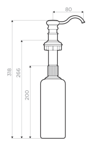 дозатор Omoikiri OM-01-G