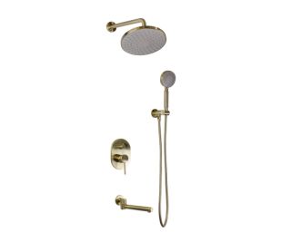 Душевая система встраиваемая Bronze de Luxe SCANDI 14582BR, бронза Душевая система встраиваемая Bronze de Luxe SCANDI 14582BR, бронза