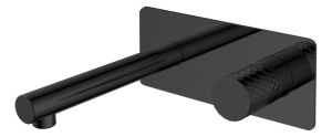 Встраиваемый смеситель для раковины Boheme Stick 125-BB чёрный