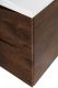 Тумба под раковину BelBagno Marino 100см Rovere Moro MARINO-H60-1000-2C-SO-RW-P