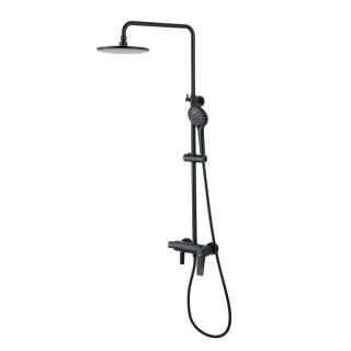 Душевая стойка Lemark Bronx LM3762BL чёрный