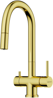 Смеситель для кухни Omoikiri Akita-S LG light gold Смеситель для кухни Omoikiri Akita-S LG light gold