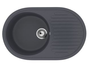 Кухонная мойка Ulgran Classic U-107-343 антрацит Кухонная мойка Ulgran Classic U-107-343 антрацит