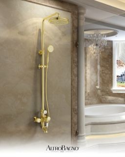 Душевая система AltroBagno Opera 030206 Or золото Душевая система AltroBagno Opera 030206 Or золото