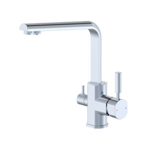 Смеситель для кухни Wonzon & Woghand WW-88458003-CR с подключением фильтра хром