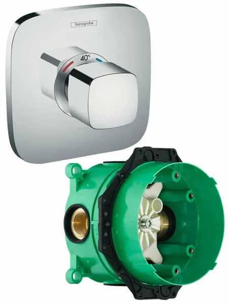Смеситель для душа Hansgrohe Ecostat E Highflow 15706000S хром Смеситель для душа Hansgrohe Ecostat E Highflow 15706000S хром