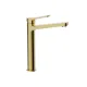 Смеситель для раковины Frap F1061-23 золотой сатин
