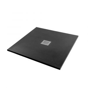 Душевой поддон Starohome Solid 78983542 100x100 см чёрный матовый