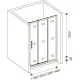 Душевое ограждение Good Door Orion WTW-110-C-CH 110*185 профиль хром, стекло прозрачное
