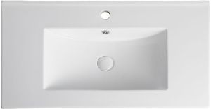 Orange Li-80Tub+Ra тумба подвесная c раковиной  B03-800w   , Line 80 черная.
