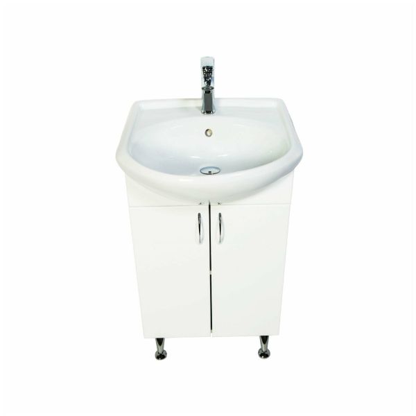 Тумба с раковиной Orange Роса LA-45TUW+RA белый