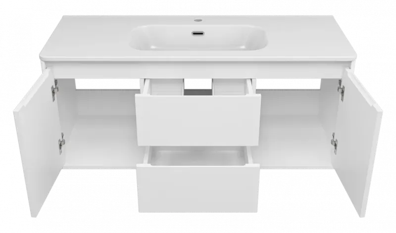 Подвесная тумба под раковину Brevita Wine 75 Win-09120-04-01-2Я белый