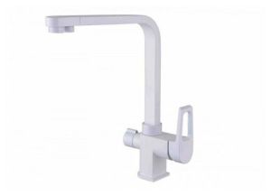 Смеситель для кухни ZORG Sanitary ZR 334 YF-WHITE