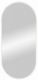 Зеркало с холодной подсветкой Art&Max Bari 50x120см белый матовый AM-Bar-500-1200-DS-F-White