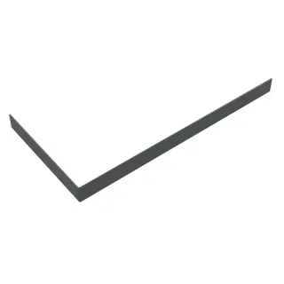 Экран для поддона Good Door ЭЛ00398 120x80 см чёрный