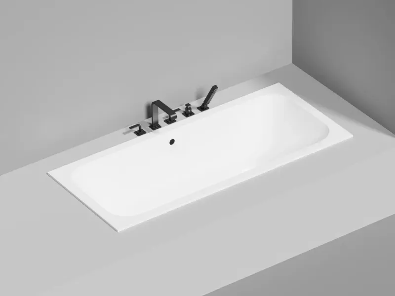 Ванна из искусственного камня Salini Orlanda Axis S-Sense 103213GRF 170x75см RAL полностью