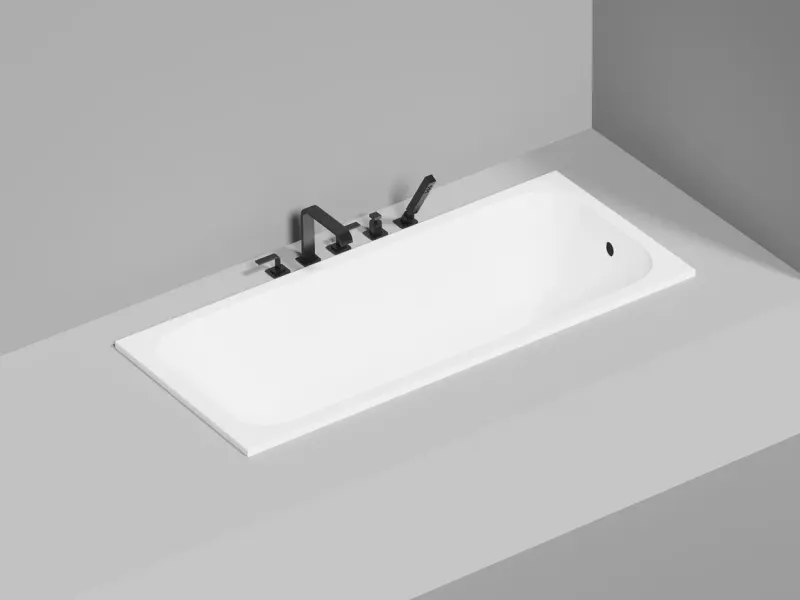 Ванна из искусственного камня Salini Orlanda S-Sense 102015GRH 160x70см RAL снаружи