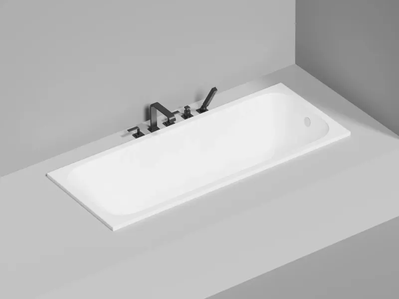 Ванна из искусственного камня Salini Orlanda S-Sense 102011GRH 170x70см RAL снаружи