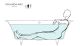 Ванна из искусственного камня Salini Orlanda Axis Kit S-Stone 103323MRF 170x75см RAL полностью