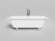 Ванна из искусственного камня Salini Orlanda Axis S-Sense 103212GRH 180x80см RAL снаружи
