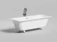 Ванна из искусственного камня Salini Orlanda Axis S-Sense 103212MRH 180x80см RAL снаружи