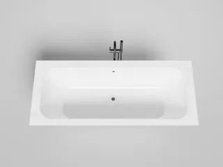 Ванна из искусственного камня Salini Orlanda Axis Kit S-Sense 103311M 190x80см белый матовый Ванна из искусственного камня Salini Orlanda Axis Kit S-Sense 103311M 190x80см белый матовый