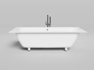 Ванна из искусственного камня Salini Orlanda Axis S-Stone 103221M 190x80см белый матовый Ванна из искусственного камня Salini Orlanda Axis S-Stone 103221M 190x80см белый матовый