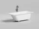 Ванна из искусственного камня Salini Orlanda Kit S-Sense 102115GRH 160x70см RAL снаружи