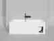 Ванна из искусственного камня Salini Orlanda Kit S-Stone 102126MRH 170x80см RAL снаружи