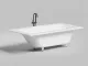 Ванна из искусственного камня Salini Orlanda Plus S-Sense 102014G 190x100см белый глянцевый