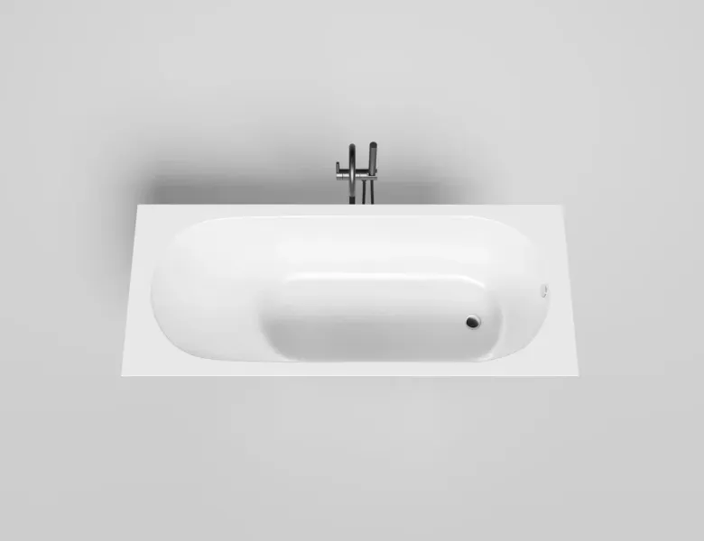 Ванна из искусственного камня Salini Ornella S-Stone 102323MRH 170x70см RAL снаружи