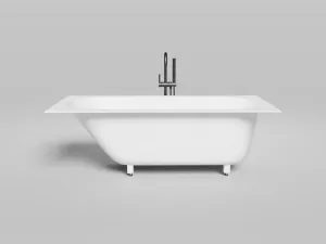 Ванна из искусственного камня Salini Ornella S-Sense 102311GRH 170x75см RAL снаружи