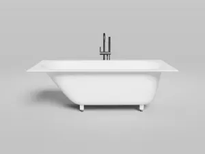 Ванна из искусственного камня Salini Ornella S-Sense 102314GRH 170x80см RAL снаружи