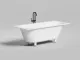 Ванна из искусственного камня Salini Ornella Axis Kit S-Stone 103523MRF 170x75см RAL полностью