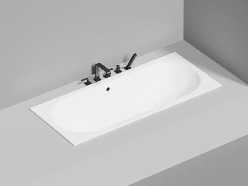 Ванна из искусственного камня Salini Ornella Axis S-Sense 103413M 170x75см белый матовый